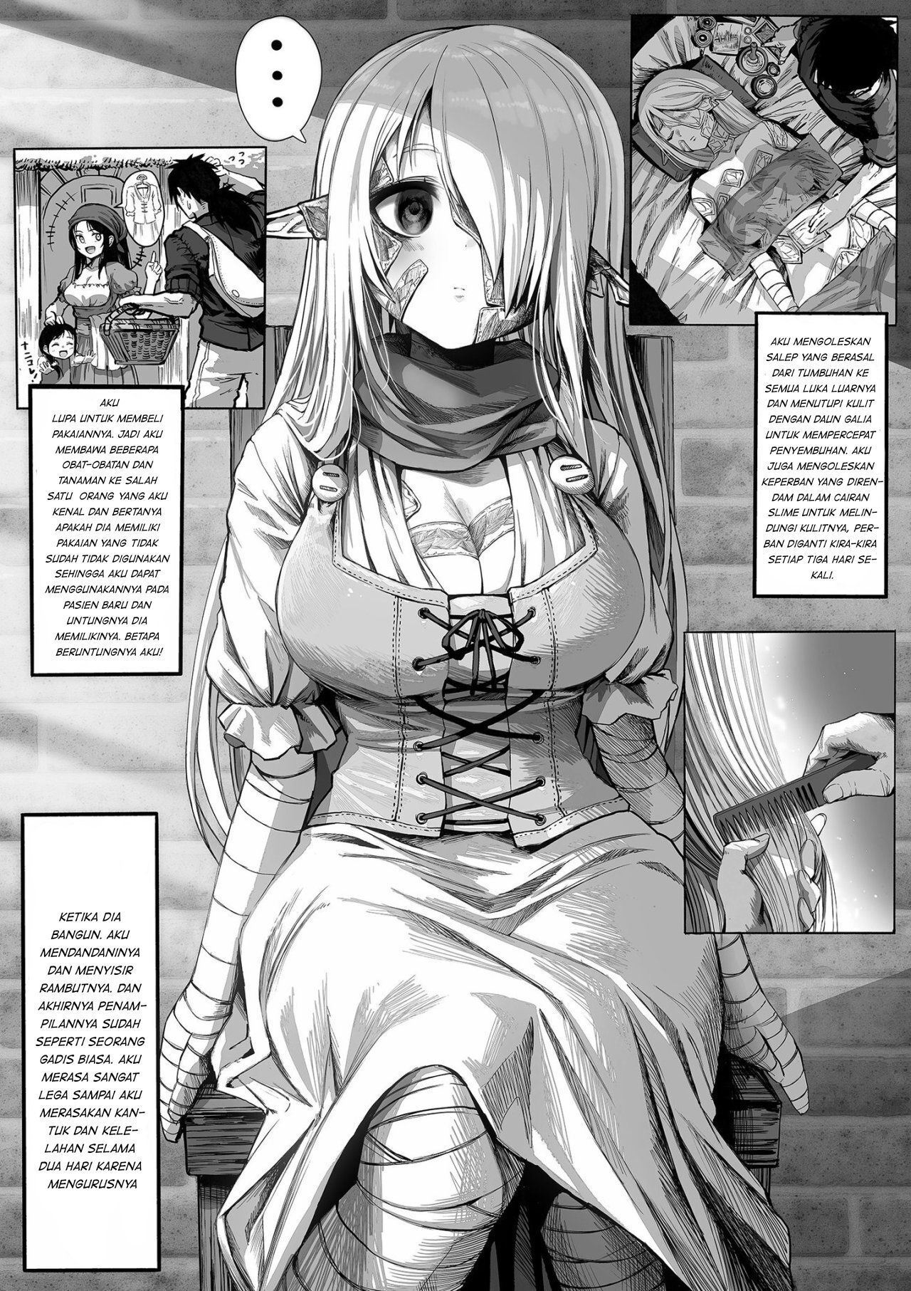Baca Komik Boroboro no Elf-san o shiawaseni suru kusuri uri-san Chapter 10 Gambar 1