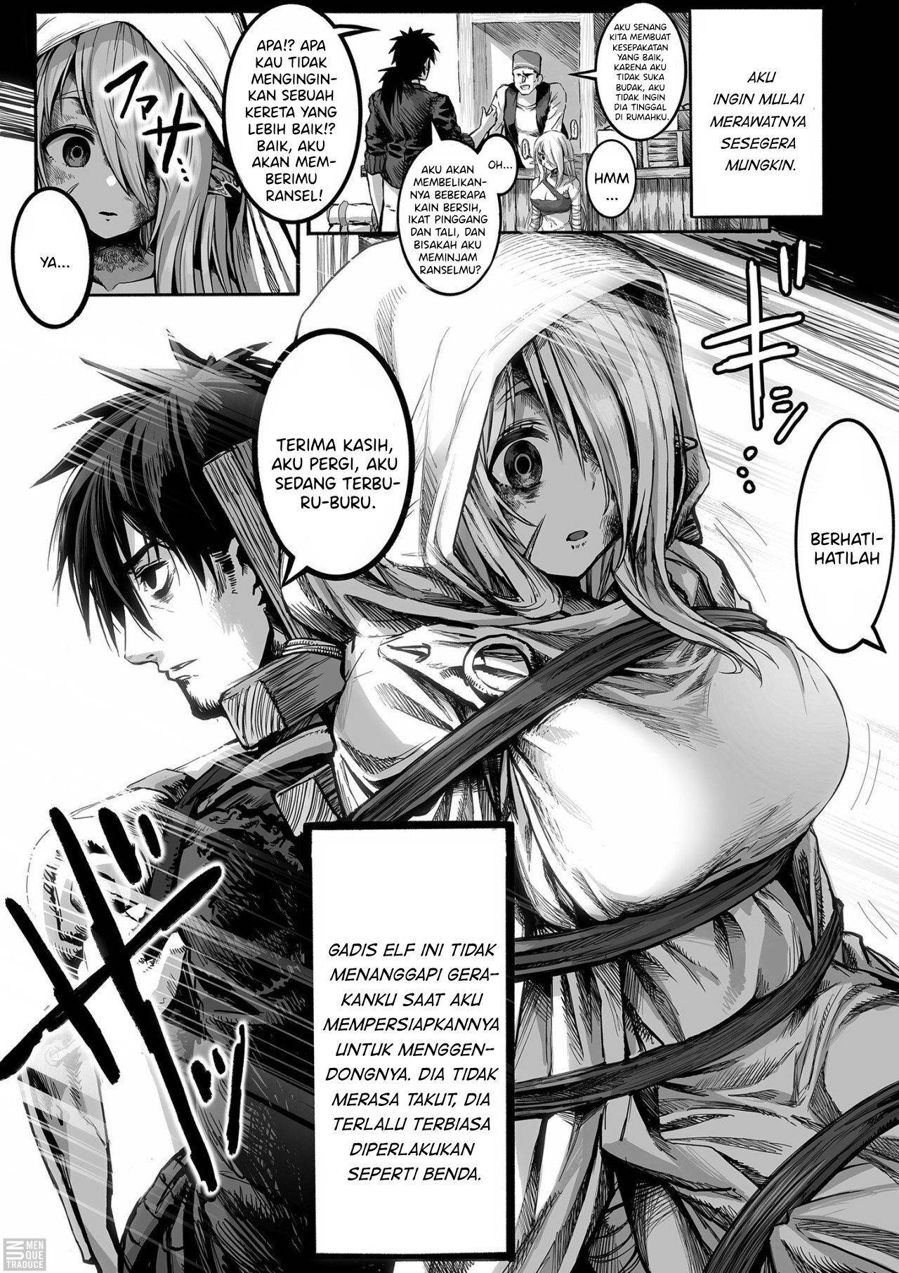 Baca Komik Boroboro no Elf-san o shiawaseni suru kusuri uri-san Chapter 4 Gambar 1
