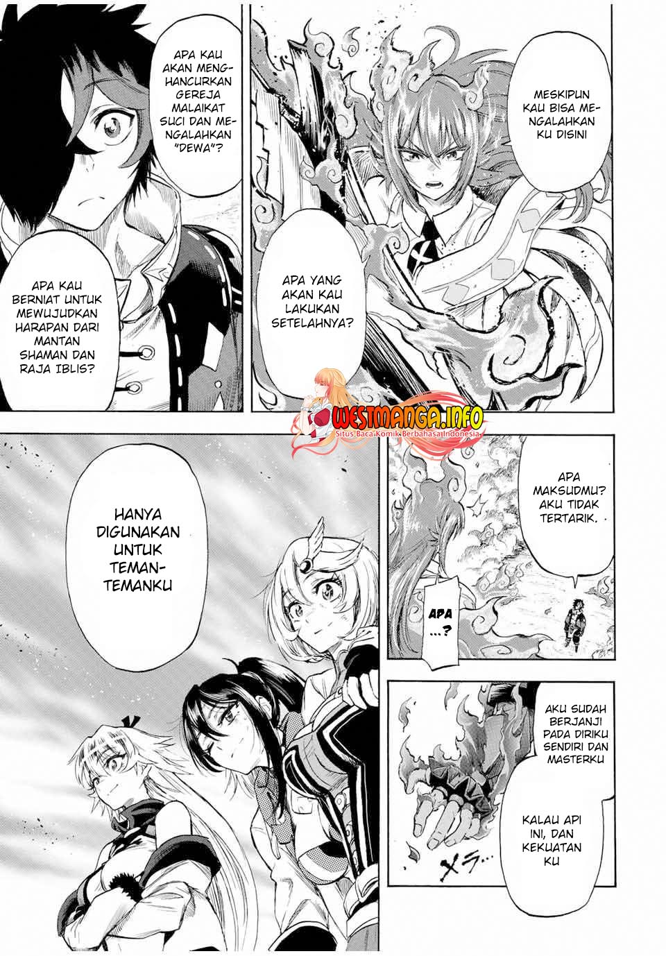Jigoku no Gouka de Yaka re Tsuzuketa Shounen. Saikyou no Honou Tsukai to Natte Fukkatsu Suru. Chapter 105 Gambar 11