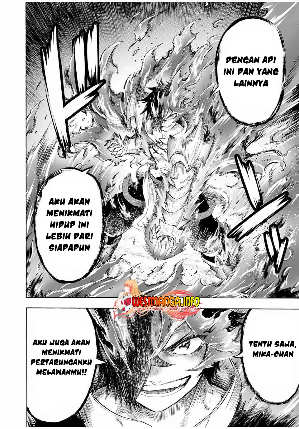 Jigoku no Gouka de Yaka re Tsuzuketa Shounen. Saikyou no Honou Tsukai to Natte Fukkatsu Suru. Chapter 105 Gambar 12