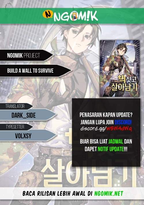 Baca Komik Build a Wall to Survive Chapter 00.1 Gambar 1