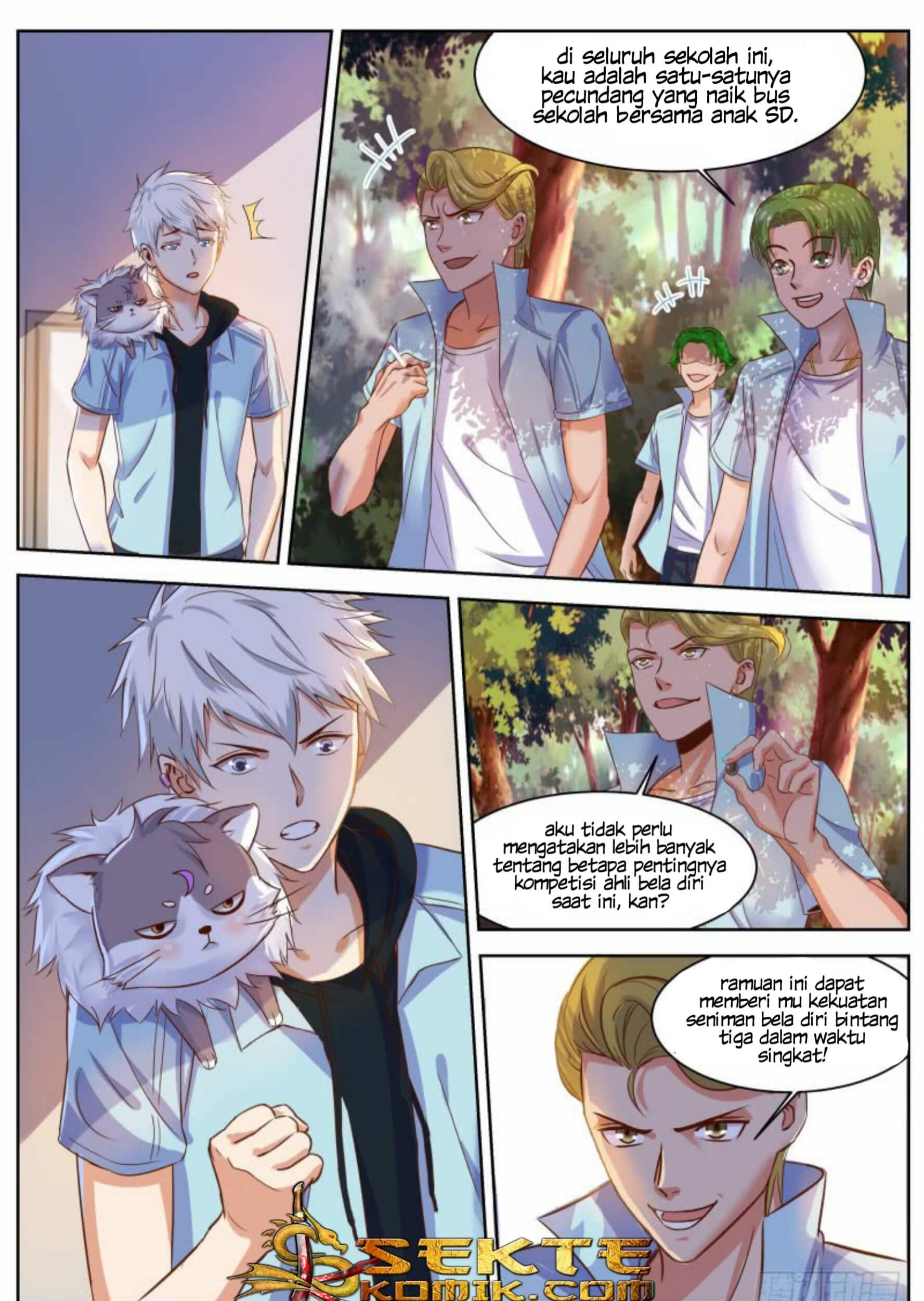 Campus Martial God Chapter 2 Gambar 8