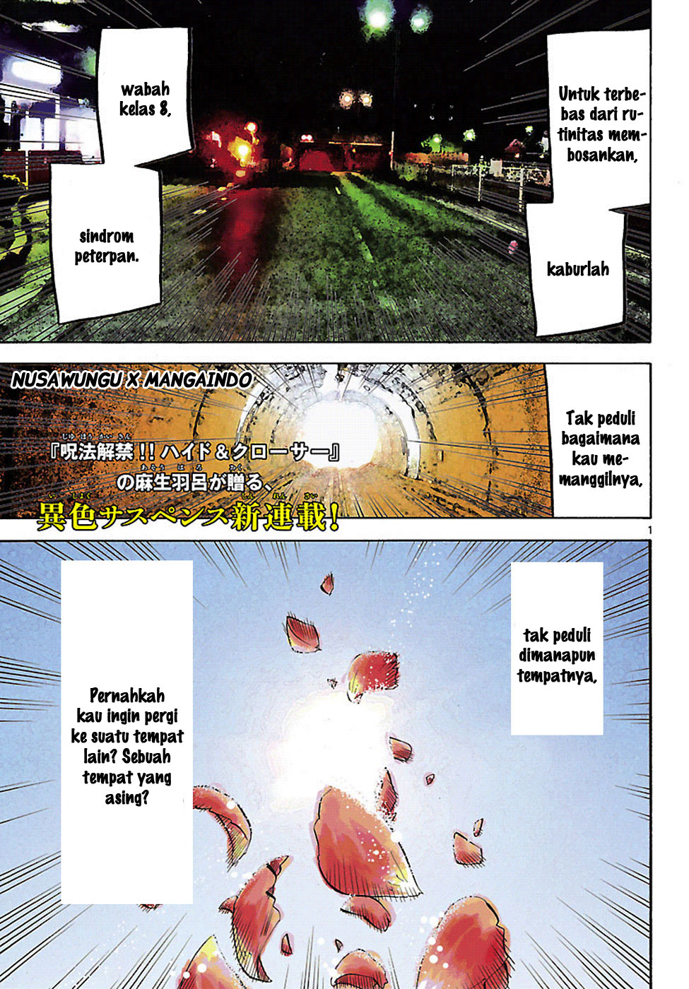 Baca Manga Alice in Borderland Chapter 1 Gambar 2