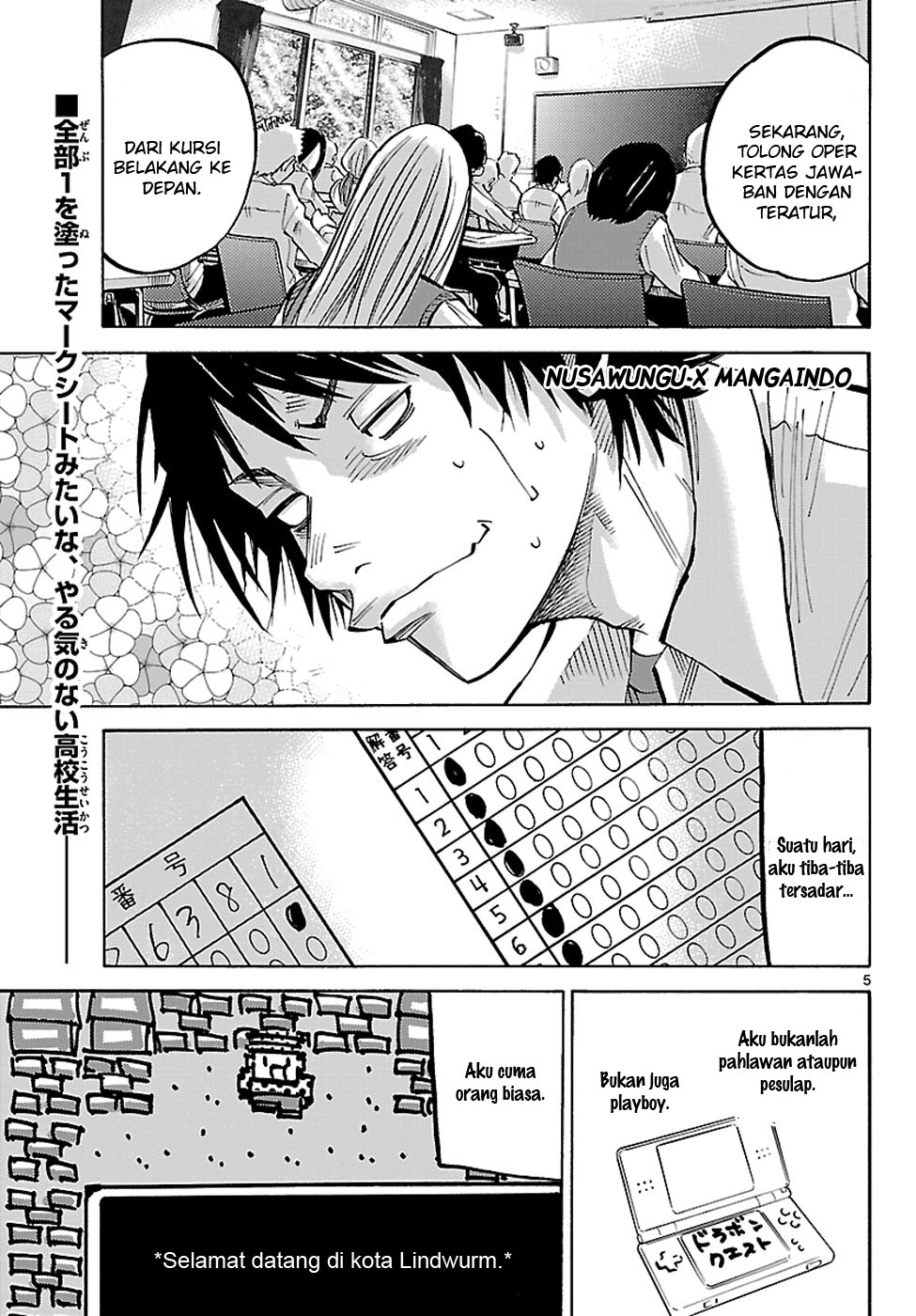 Alice in Borderland Chapter 1 Gambar 7