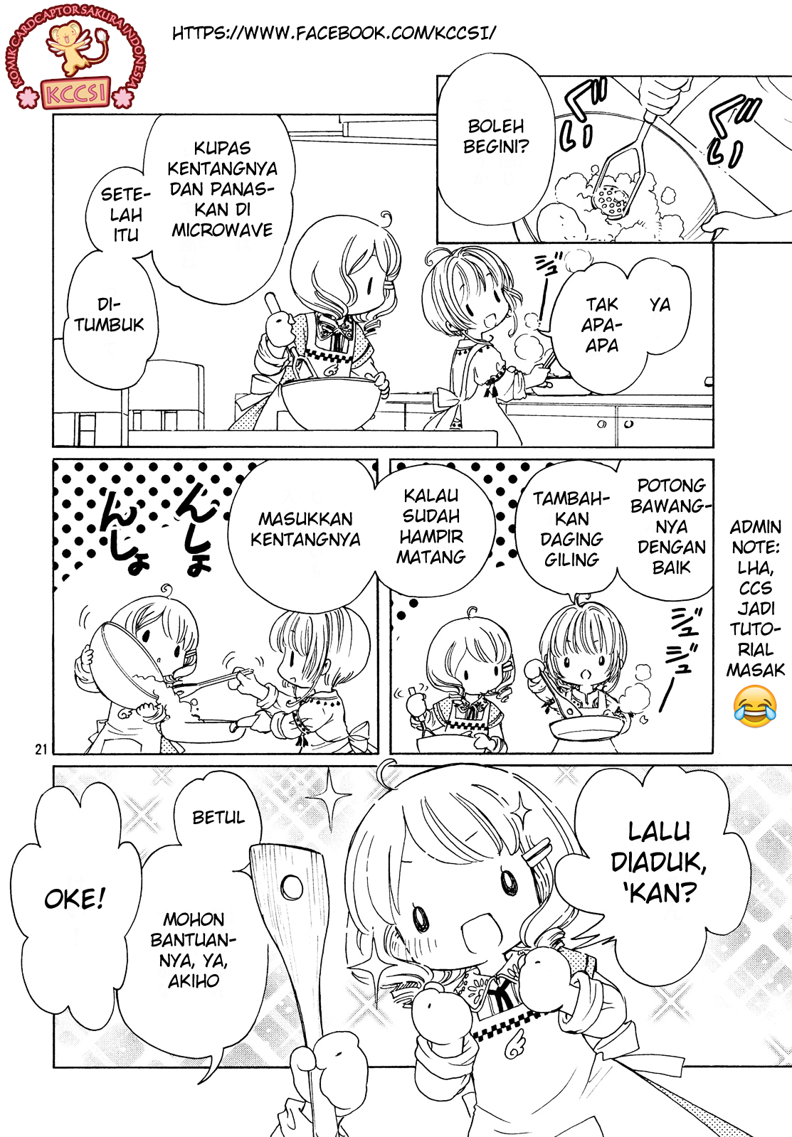 Cardcaptor Sakura – Clear Card Arc Chapter 25 Gambar 23