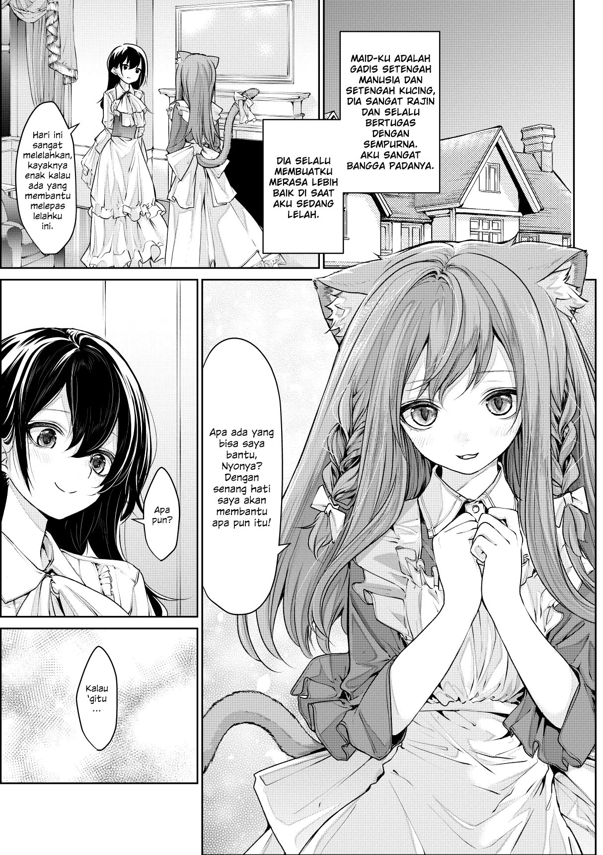 Baca Komik Cat Maid and Mistress Chapter 14 Gambar 1