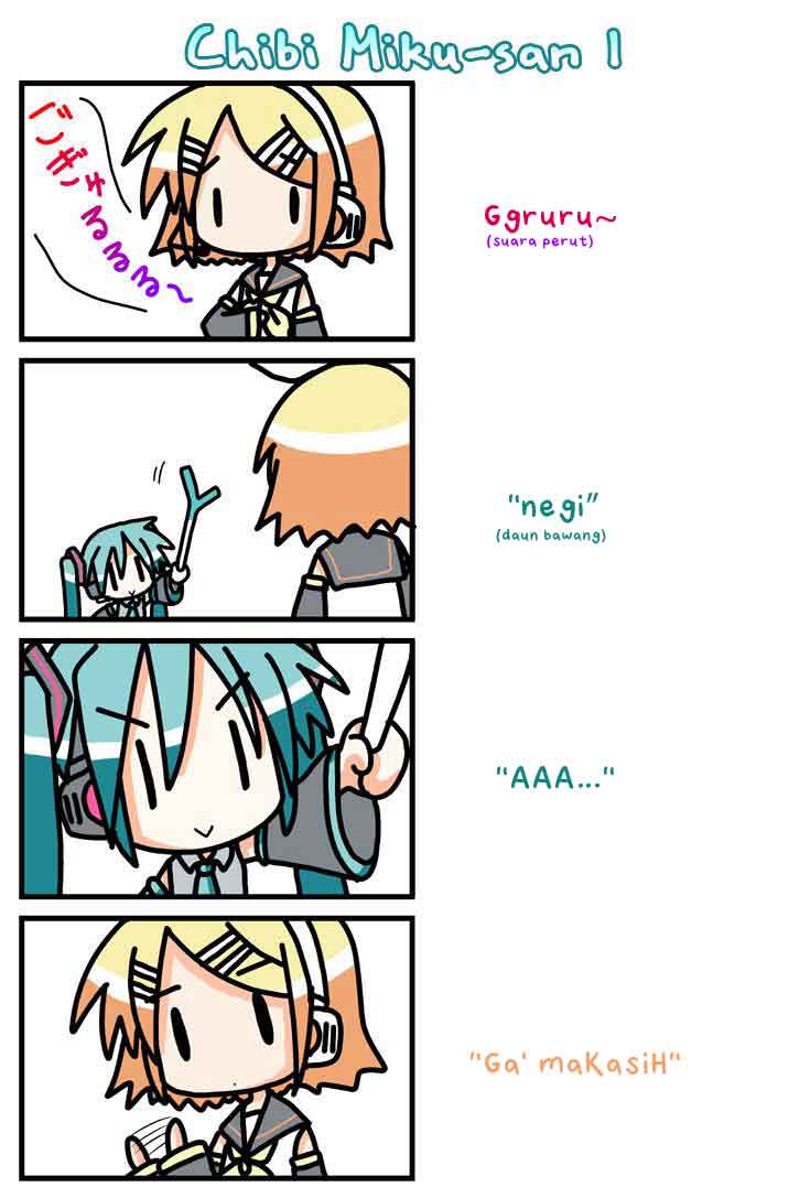 Baca Manga Chibi Miku-san Chapter 1 Gambar 2