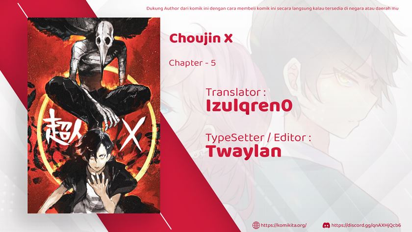 Baca Komik Choujin X Chapter 5 Gambar 1