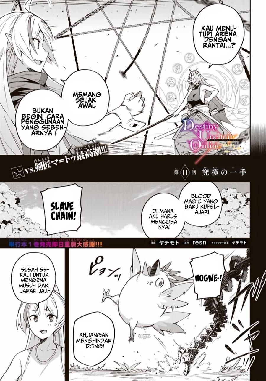 Destiny Unchain Online Chapter 11 Gambar 3