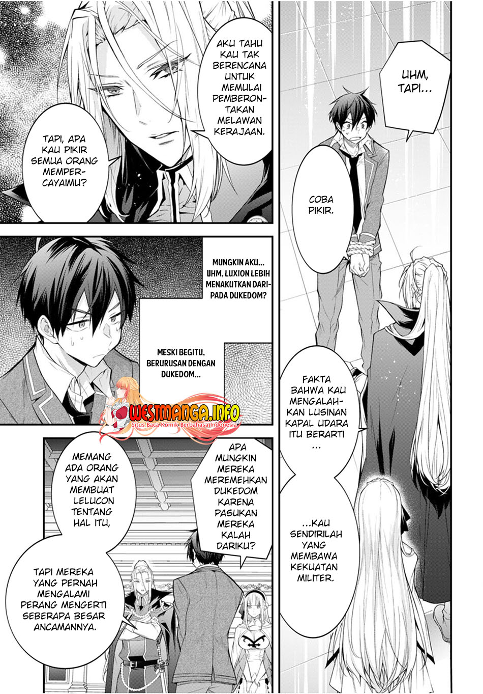 Otome Game Sekai wa Mob ni Kibishii Sekai Desu Chapter 47 Gambar 15