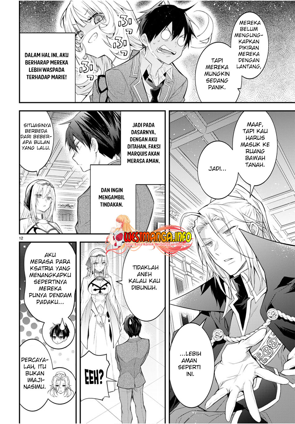 Otome Game Sekai wa Mob ni Kibishii Sekai Desu Chapter 47 Gambar 16