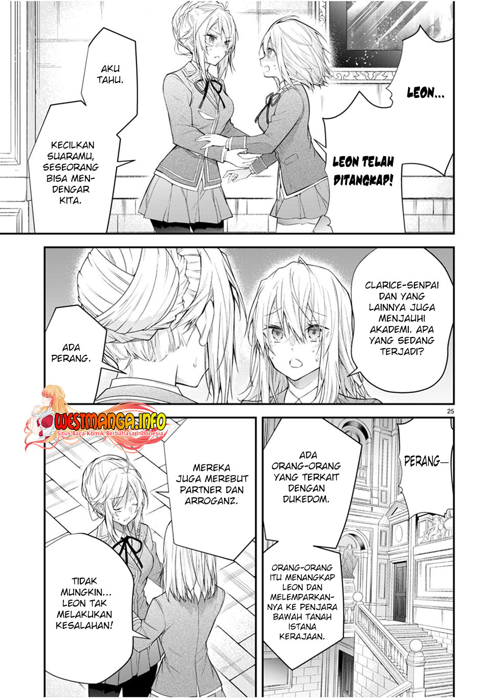 Otome Game Sekai wa Mob ni Kibishii Sekai Desu Chapter 47 Gambar 29