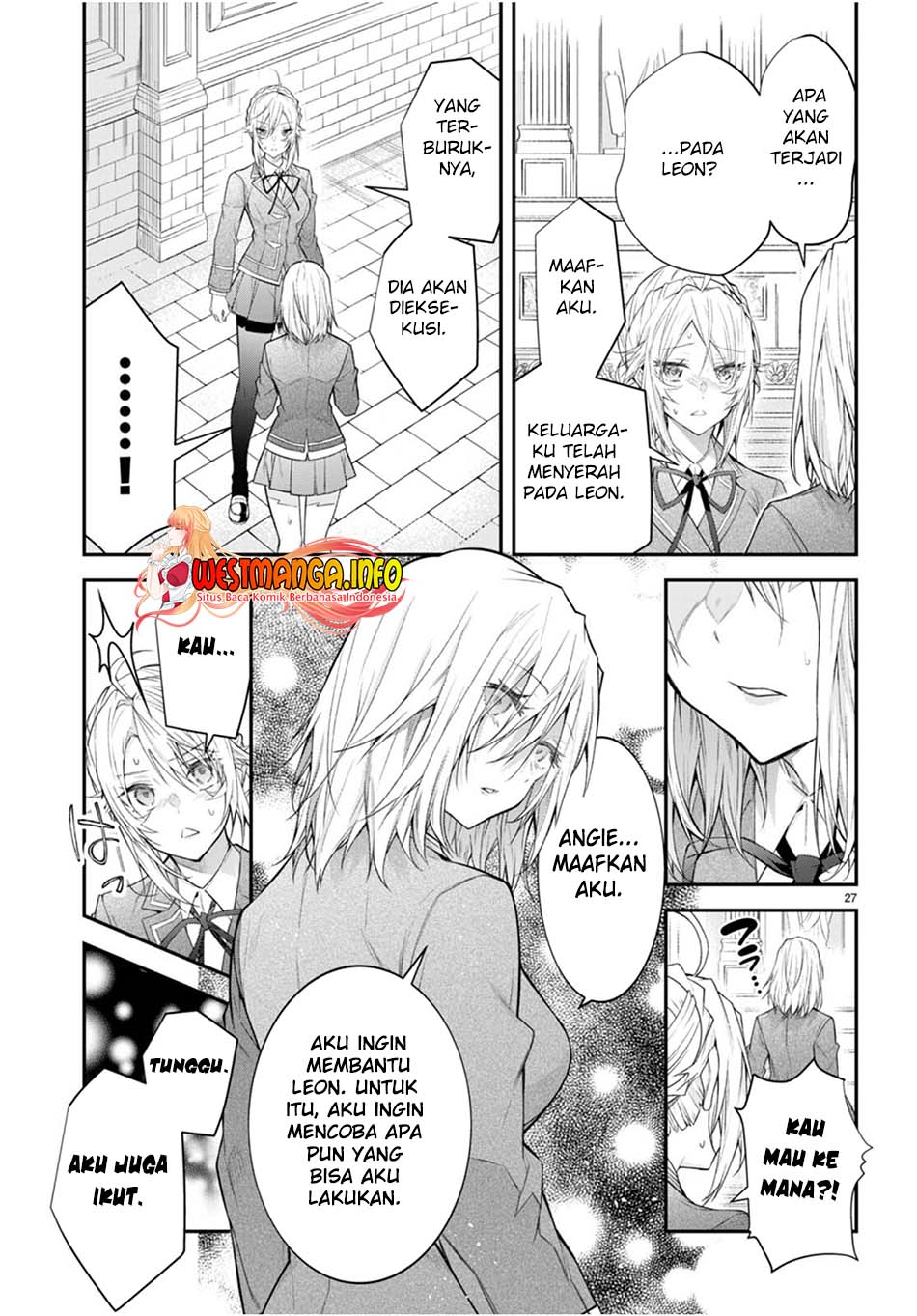 Otome Game Sekai wa Mob ni Kibishii Sekai Desu Chapter 47 Gambar 31