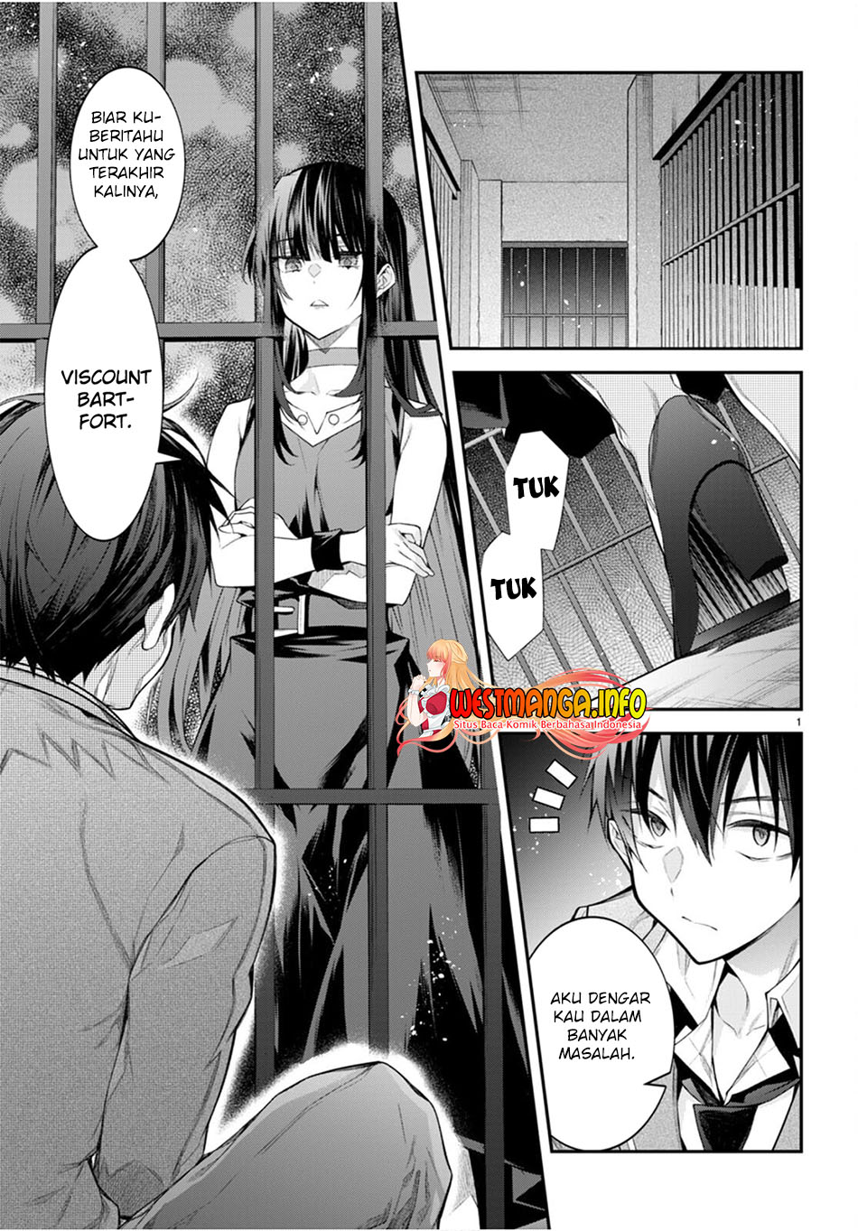 Otome Game Sekai wa Mob ni Kibishii Sekai Desu Chapter 47 Gambar 4