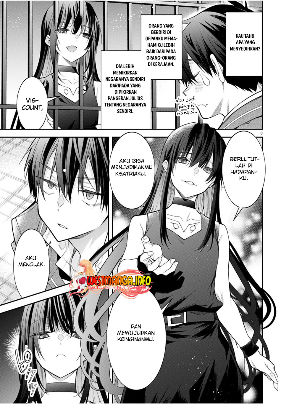 Otome Game Sekai wa Mob ni Kibishii Sekai Desu Chapter 47 Gambar 6