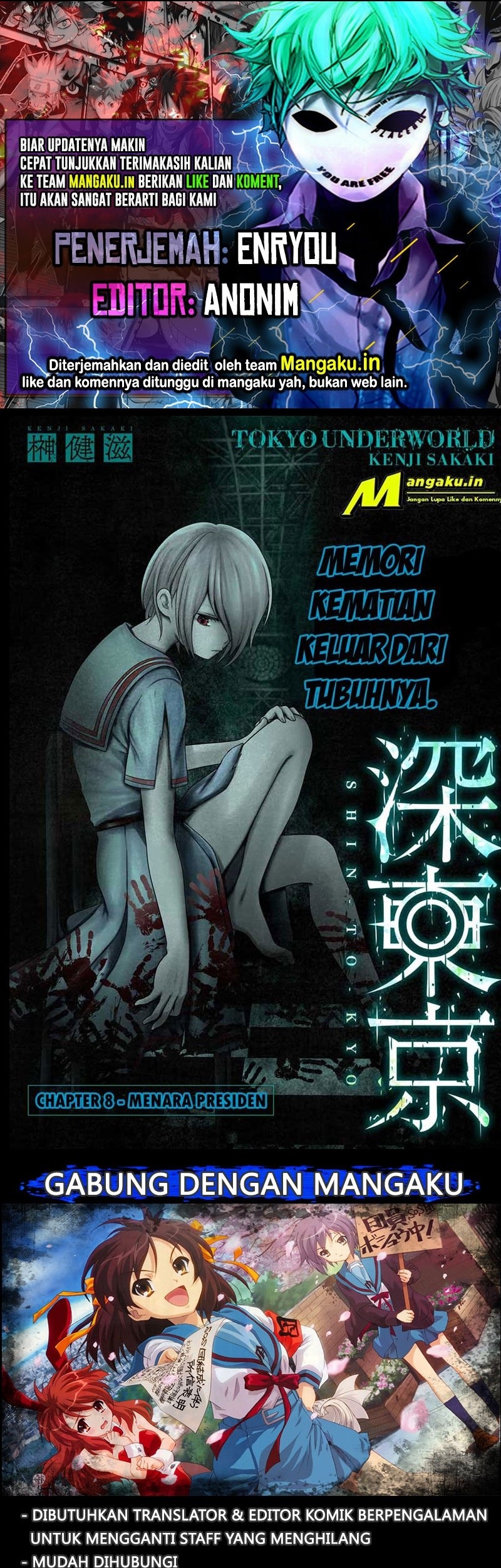 Baca Komik Tokyo Underworld Chapter 08 Gambar 1