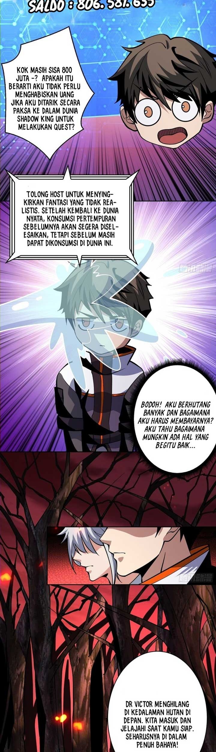 King Account At The Start Chapter 169 Gambar 8