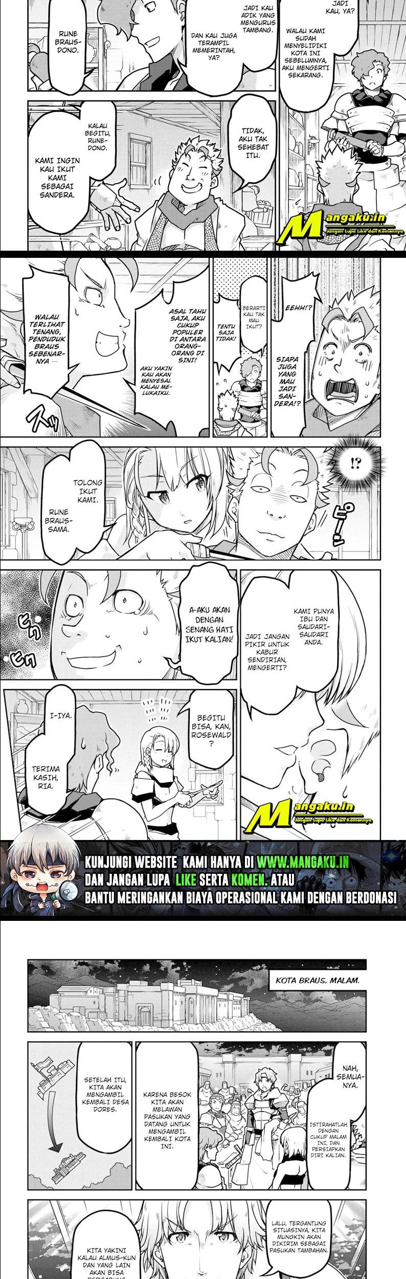 Isekai Kenkokuki Chapter 54.1 Gambar 6