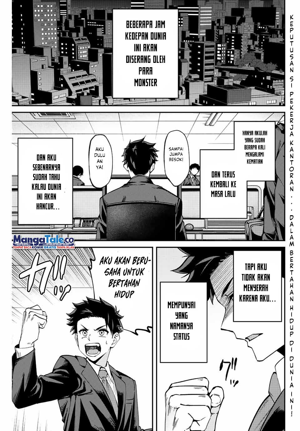 Baca Manga Kono Sekai ga Izure Horobu Koto wo, Ore dake ga Shitte Iru Chapter 02.1 Gambar 2