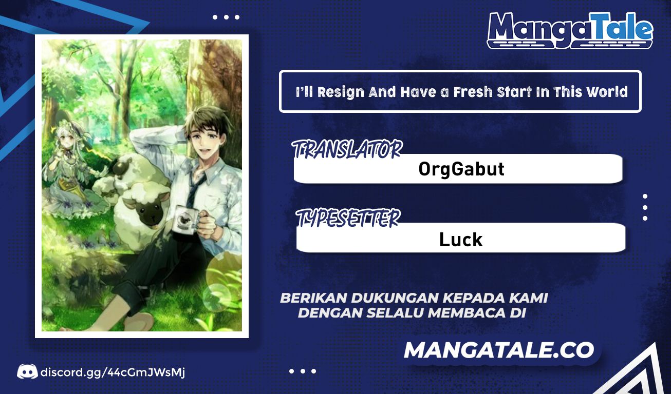 Baca Komik I’ll Resign and Have a Fresh Start in This World Chapter 08 Gambar 1