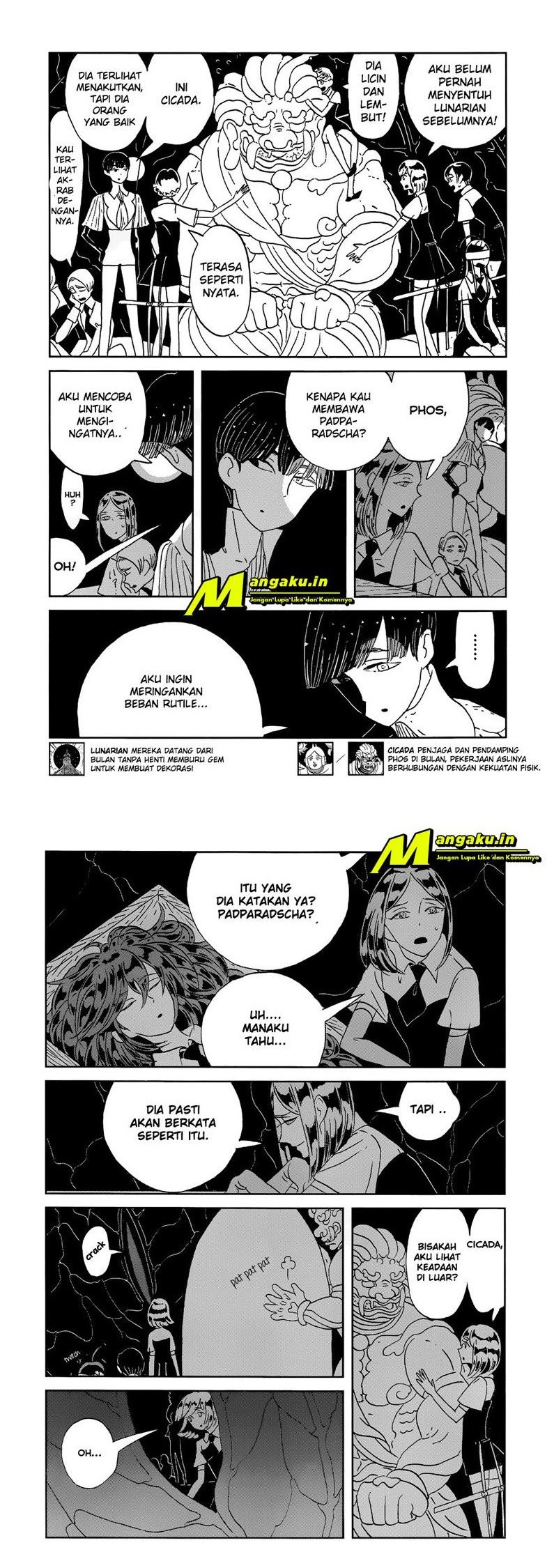 Houseki no Kuni Chapter 62 Gambar 8