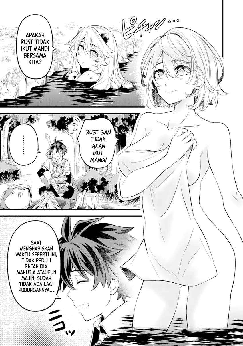Sabitsuita Ken wo Tameshi ni Kyouka Shite Mitara, Tondemonai Maken ni Bakemashita Chapter 10 Gambar 28