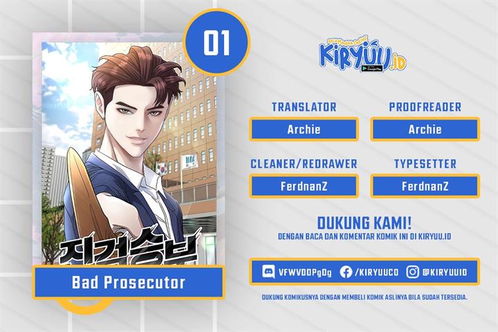Baca Komik Bad Prosecutor – Sword Showdown Chapter 1 Gambar 1
