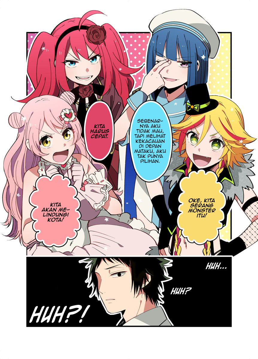 Baca Komik Danshi Koukousei ga Mahou Shoujo ni Naru Hanashi Chapter 24 Gambar 1