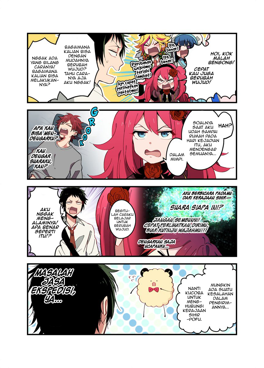 Baca Manga Danshi Koukousei ga Mahou Shoujo ni Naru Hanashi Chapter 24 Gambar 2