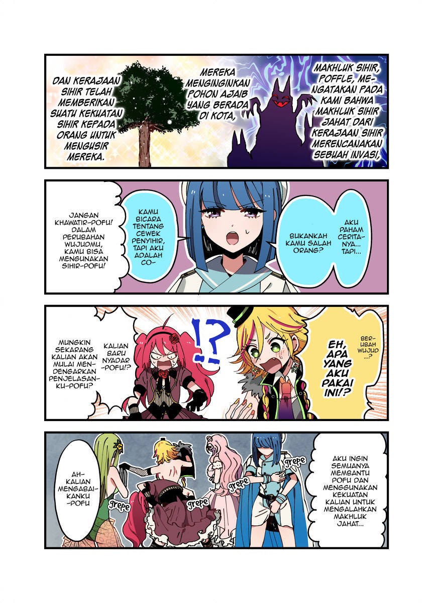 Baca Manga Danshi Koukousei ga Mahou Shoujo ni Naru Hanashi Chapter 3 Gambar 2
