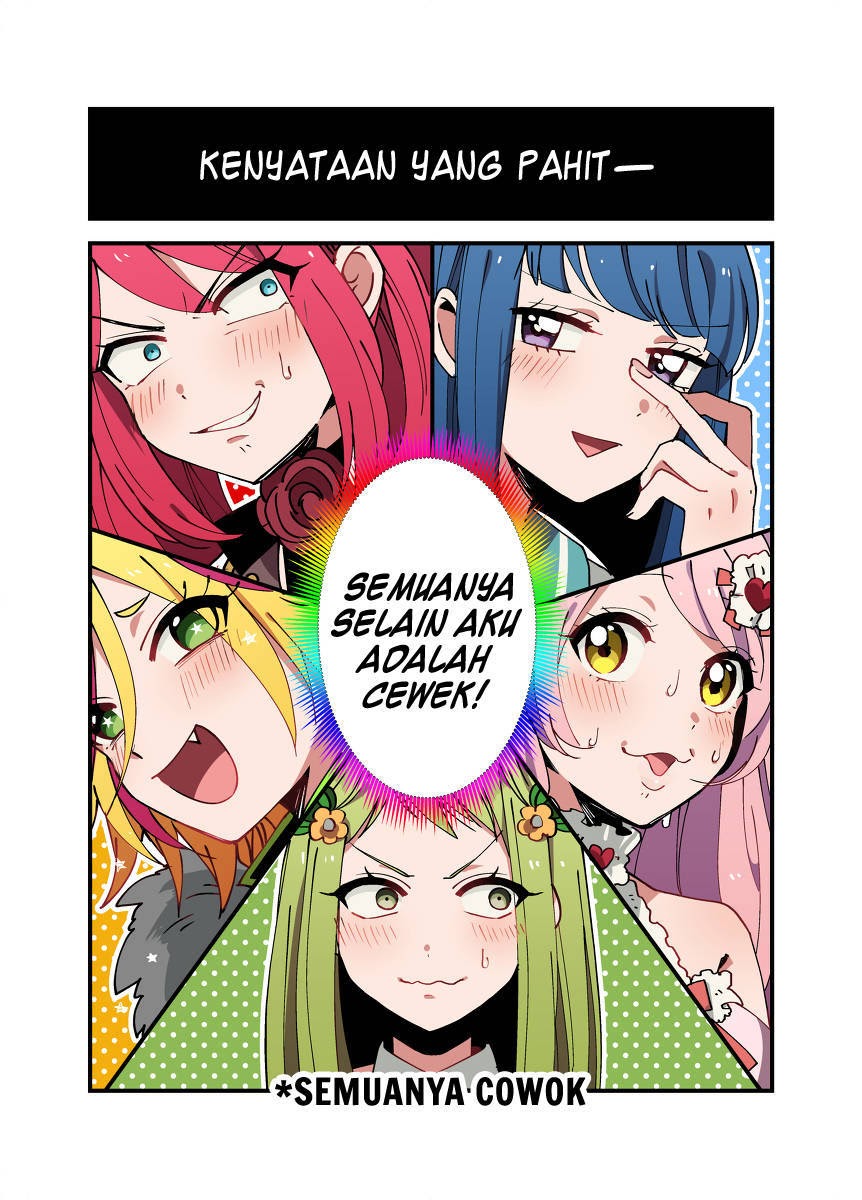 Baca Manga Danshi Koukousei ga Mahou Shoujo ni Naru Hanashi Chapter 1 Gambar 2