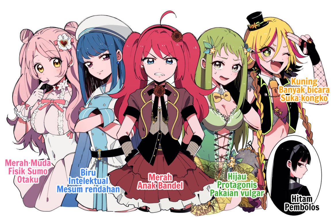 Danshi Koukousei ga Mahou Shoujo ni Naru Hanashi Chapter 00.1 Gambar 4