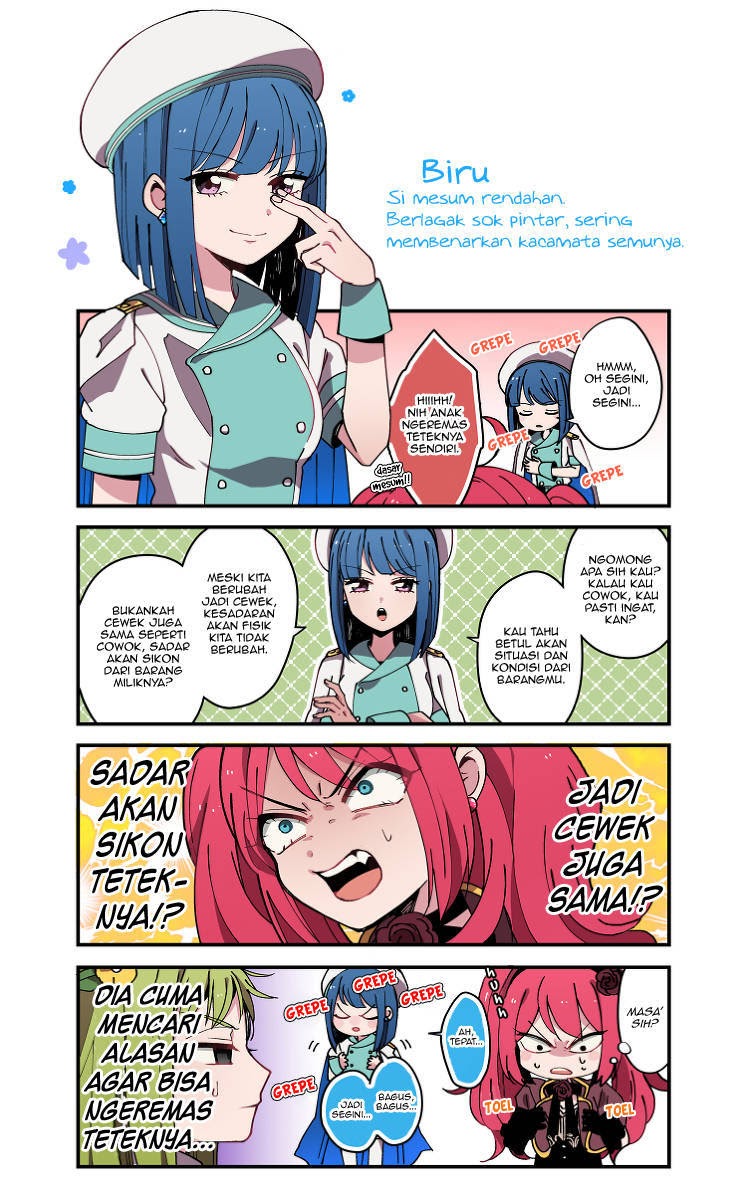 Danshi Koukousei ga Mahou Shoujo ni Naru Hanashi Chapter 00.1 Gambar 6
