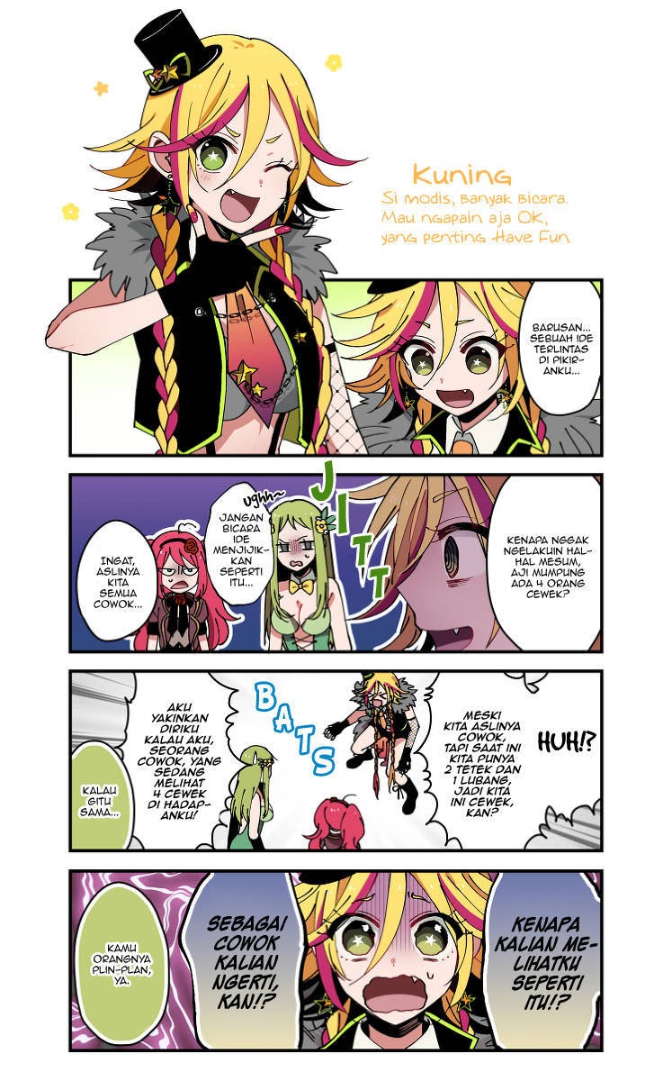 Danshi Koukousei ga Mahou Shoujo ni Naru Hanashi Chapter 00.1 Gambar 8
