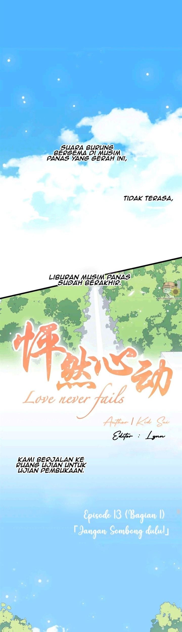 Baca Manhua Love Never Fails Chapter 13.1 Gambar 2