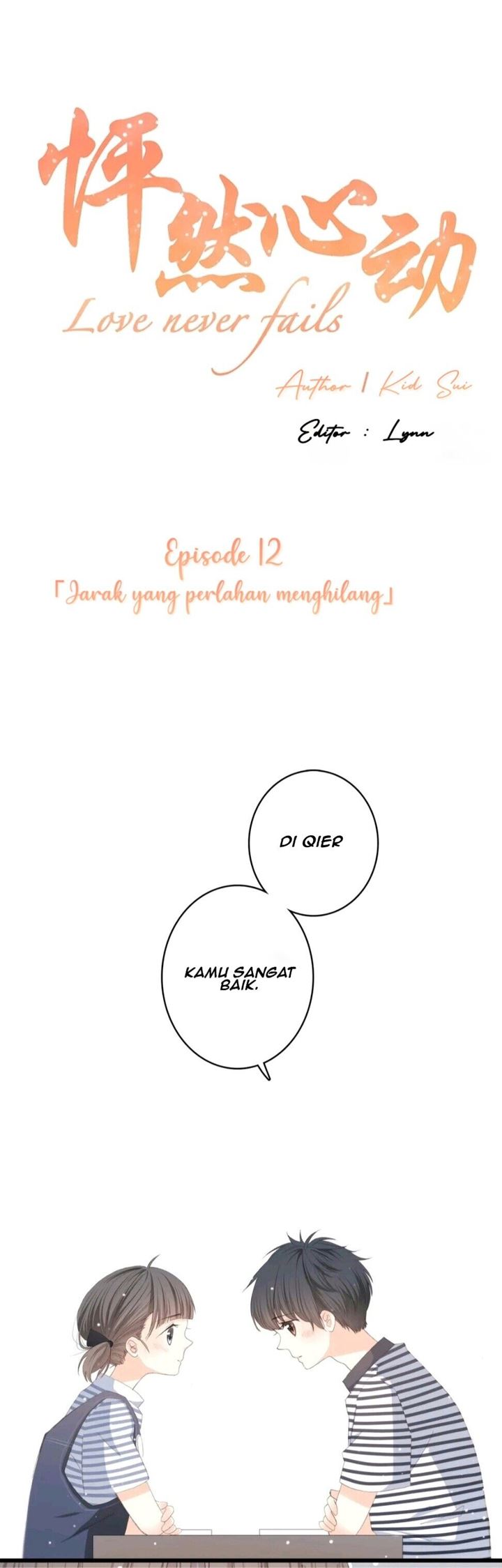 Baca Manhua Love Never Fails Chapter 12 Gambar 2