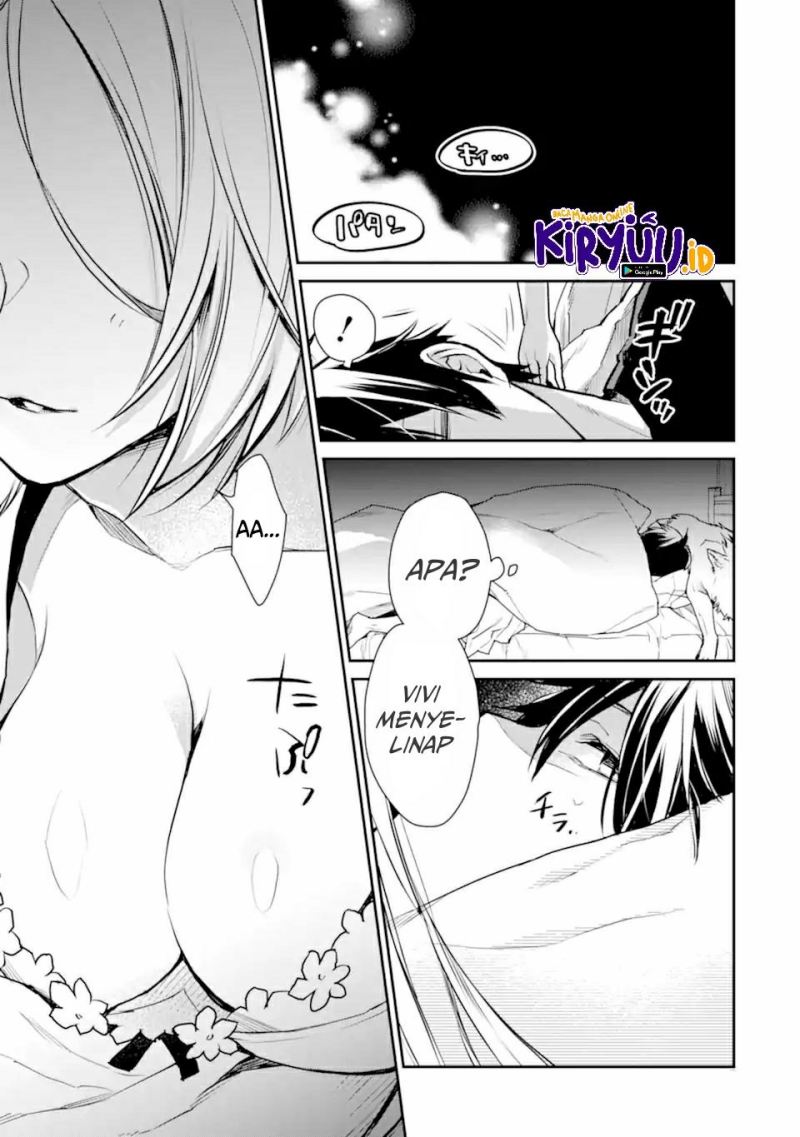 Saikyou no Madoshi. Hisa ni Ya wo Ukete Shimatta no de Inaka no Eihei ni Naru Chapter 27.3 Gambar 7