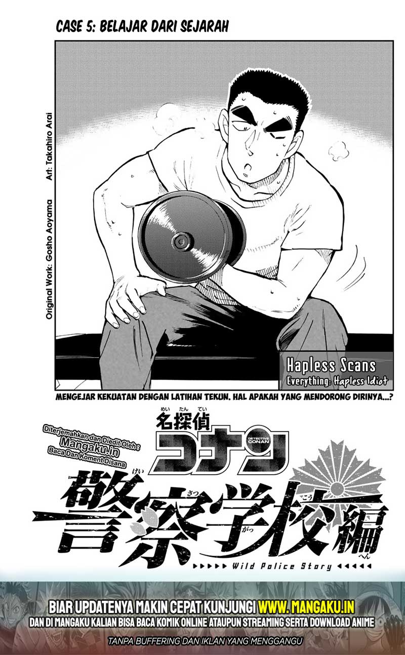 Detective Conan: Police Academy Arc Wild Police Story Chapter 5 Gambar 3