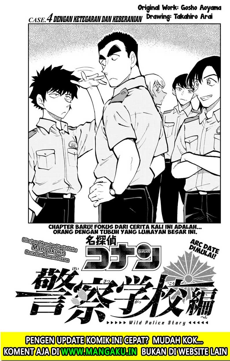 Detective Conan: Police Academy Arc Wild Police Story Chapter 4 Gambar 4