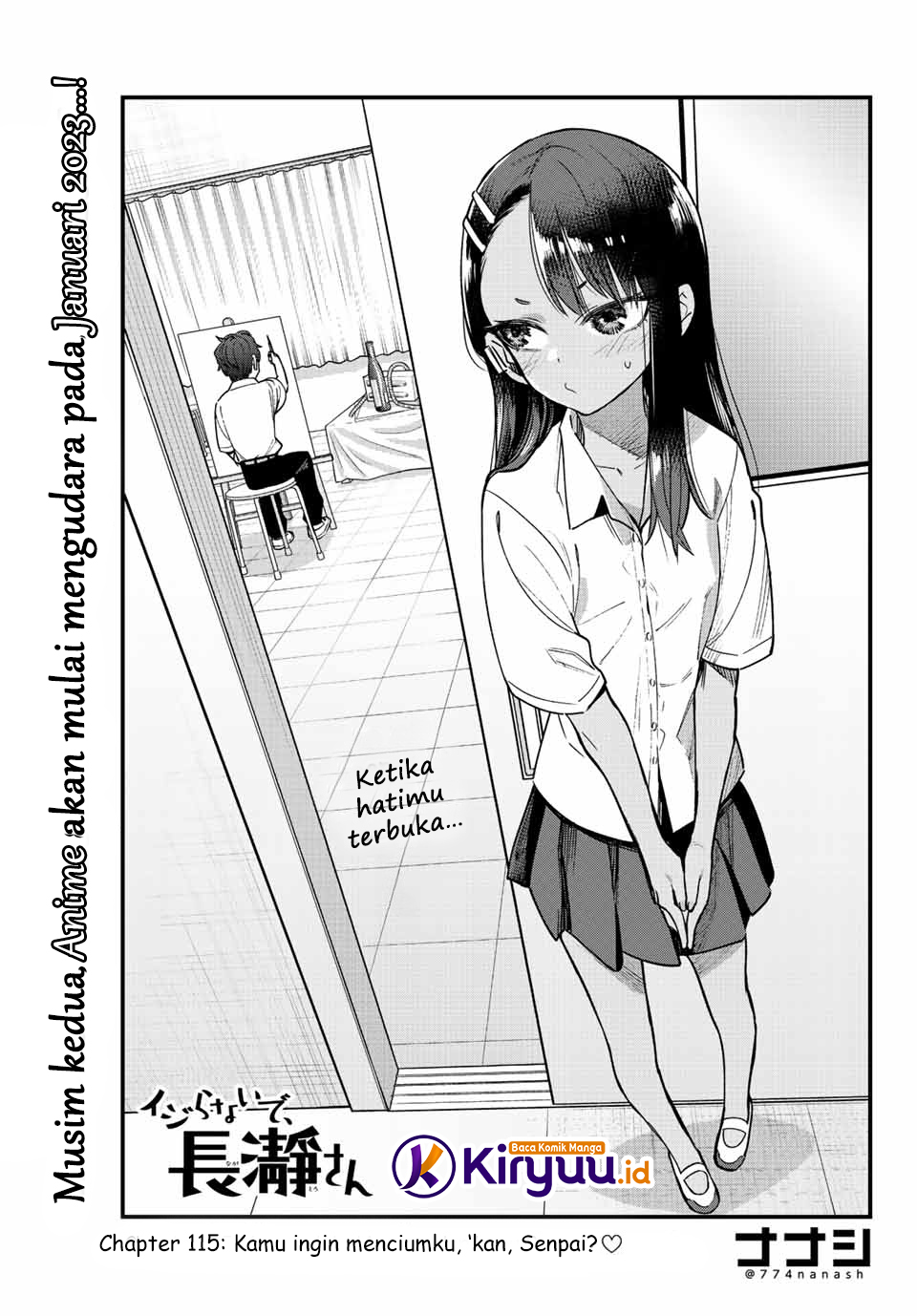 Ijiranaide, Nagatoro-san Chapter 115 Gambar 3