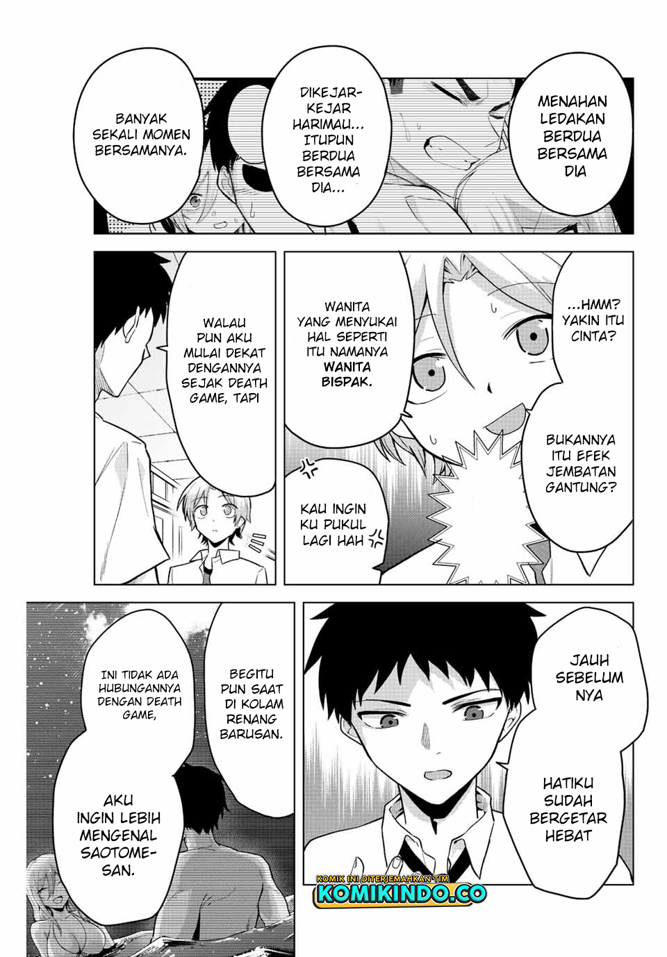 The Death Game Is All That Saotome-san Has Left Chapter 22 Gambar 6
