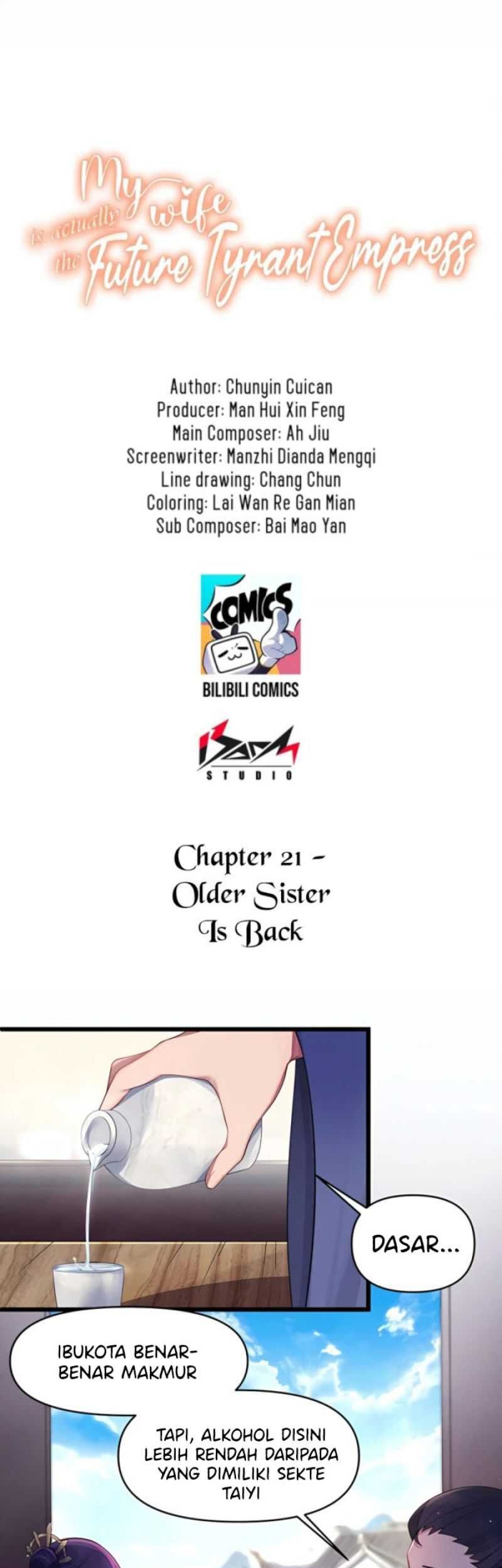 Baca Manhua The Lady is the Future Tyrant Chapter 21 Gambar 2