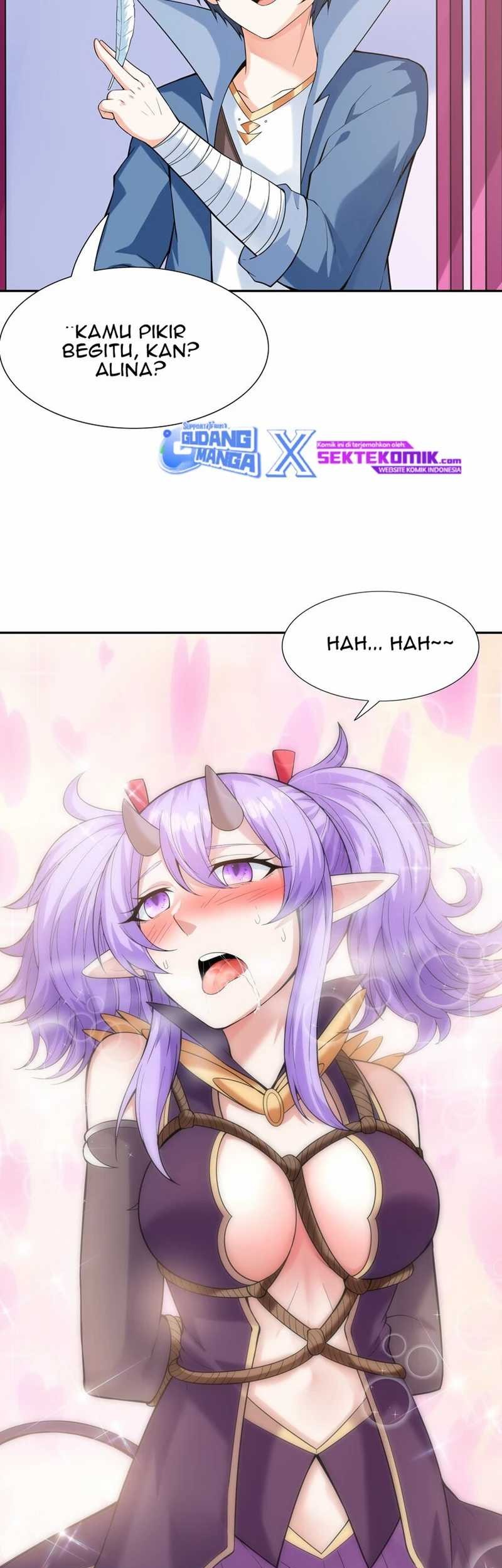 My Harem Is Entirely Female Demon Villains Chapter 42 Gambar 54