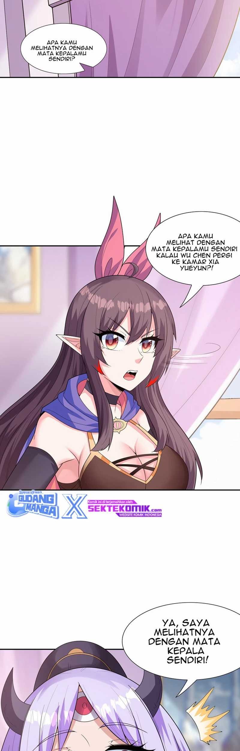 My Harem Is Entirely Female Demon Villains Chapter 41 Gambar 48