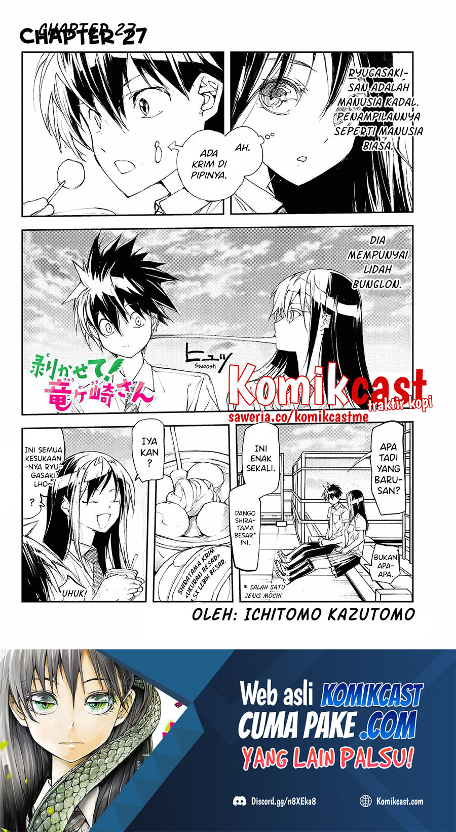 Baca Manga Mukasete! Ryugasaki-san Chapter 27 Gambar 2