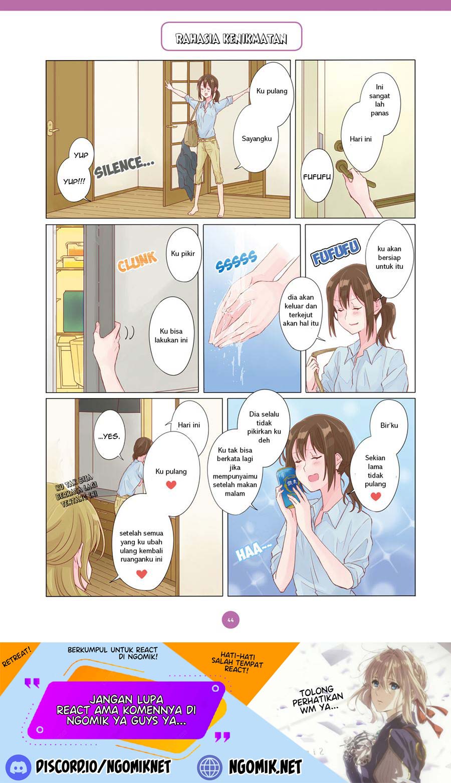 Dousei Seikatsu Chapter 4 Gambar 3
