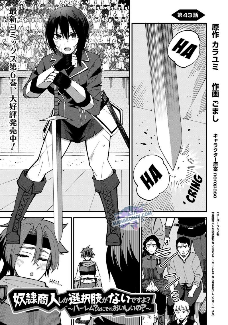Baca Manga Dorei Shounin shika Sentakushi ga nai desu yo? ~Harem? Nani sore oishii no?~ Chapter 43 Gambar 2