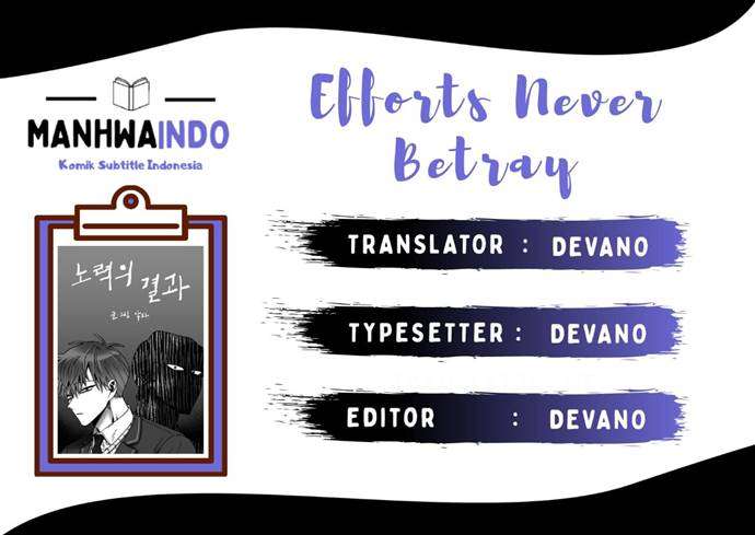 Baca Komik Efforts Never Betray Chapter 2 Gambar 1