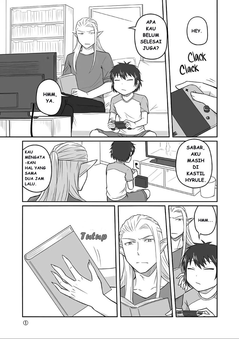 Baca Komik Elf Boyfriend & Boyish Girlfriend Chapter 09 Gambar 1