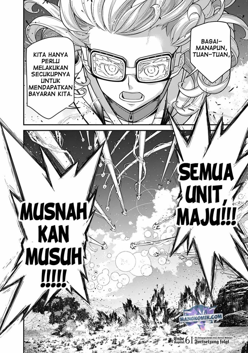 Youjo Senki Chapter 61 Gambar 46